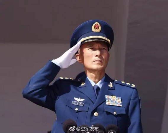 中國軍媒首度證實丁來杭出任空軍司令員。（圖／翻攝自中國空軍網）