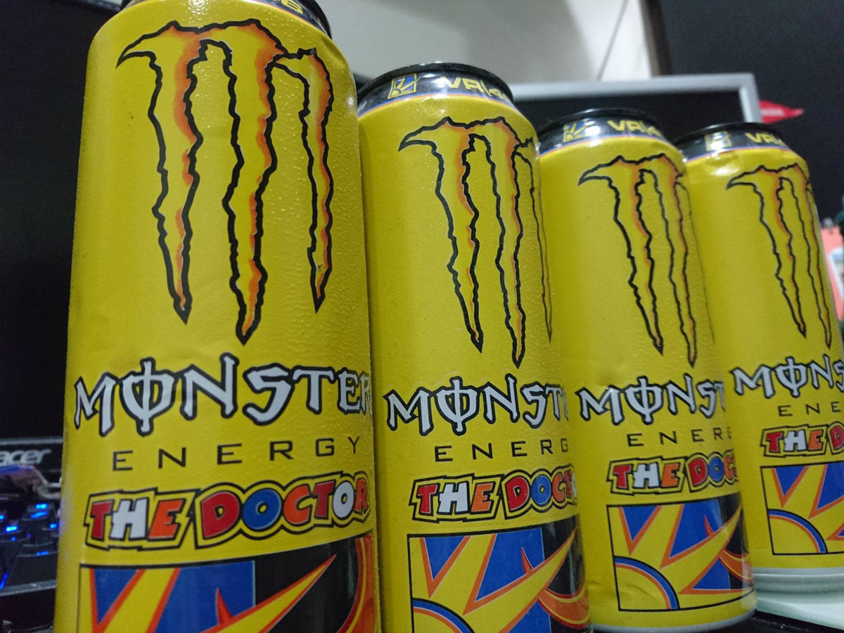 ▲冠軍最愛「怪獸魔爪」登台！Monster能量飲料即將開賣。（圖／記者張慶輝攝）