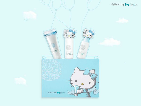 freeplus攜手Hello Kitty　夢幻禮盒限量發售（圖／台灣鐘紡提供）