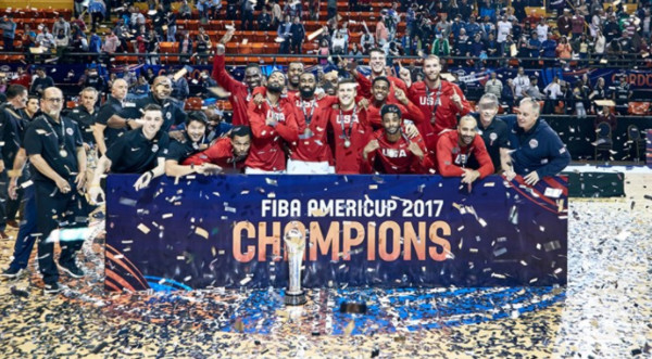 ▲2017美洲盃，美國睽違10年奪冠。（圖／取自FIBA官網）