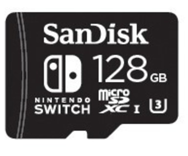限定塗裝！SanDisk推Nintendo Switch專屬microSD記憶卡。（圖／翻攝自官網）
