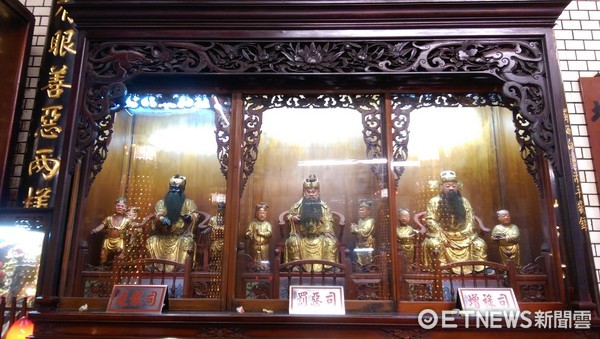 新竹都城隍廟，六司。（圖／記者陳俊宏攝）