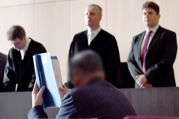 ▲被告羅奎（Roque M.）5日出席在德國杜塞爾多夫的地方法庭。（圖／達志影像／美聯社）