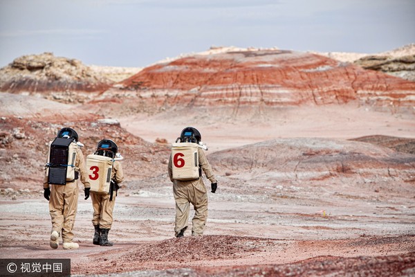 美科學家沙漠中建立火星類比基地，真實演繹火星生活。（圖／CFP）