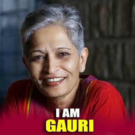 藍克希（Gauri Lankesh）。（圖／翻攝自Iam Gauri lankesh臉書）