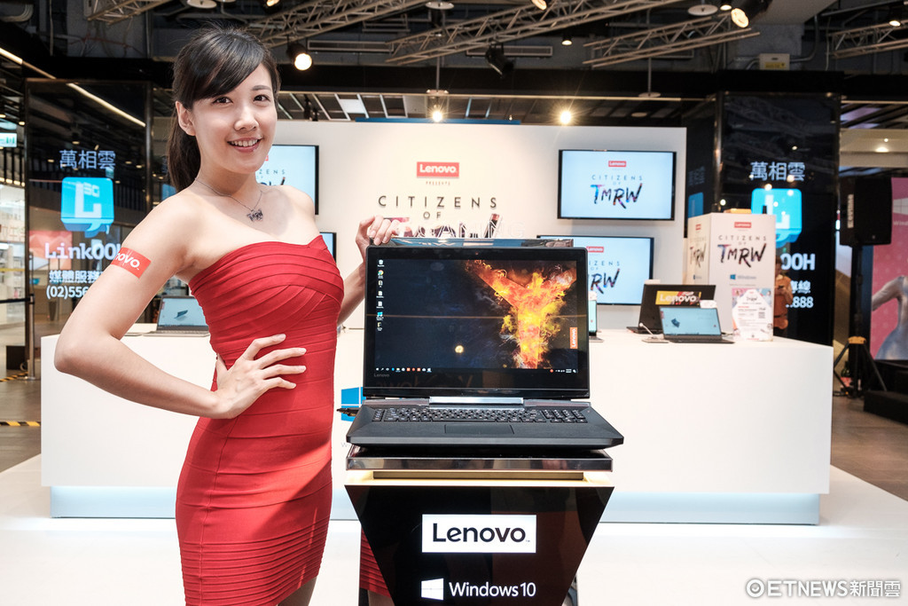 旗艦標竿、信仰充值！Lenovo Legion Y920電競筆電體驗。（圖／記者莊友直攝）