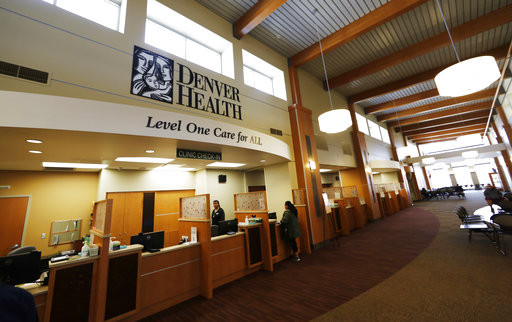 美國丹佛醫療中心（Denver Health Medical Center）。（圖／達志影像／美聯社）