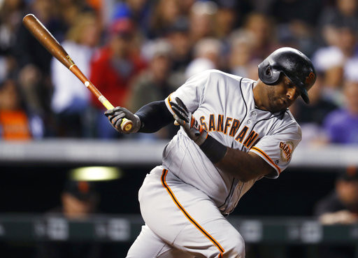 ▲桑多瓦（Pablo Sandoval）連38打席無安打。（圖／達志影像／美聯社）