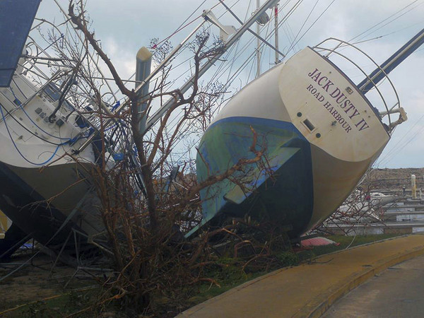 ▲▼艾瑪颶風襲擊加勒比海地區，英屬維京群島（British Virgin Islands）災情。（圖／美聯社）