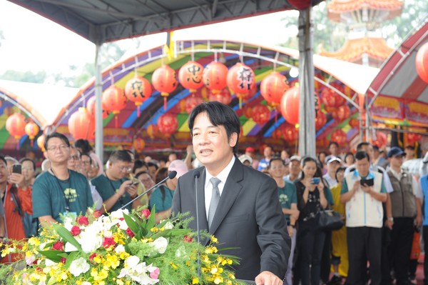 ▲▼賴清德出席「義魄千秋」2017全國義民祭開幕式 。（圖／行政院提供）