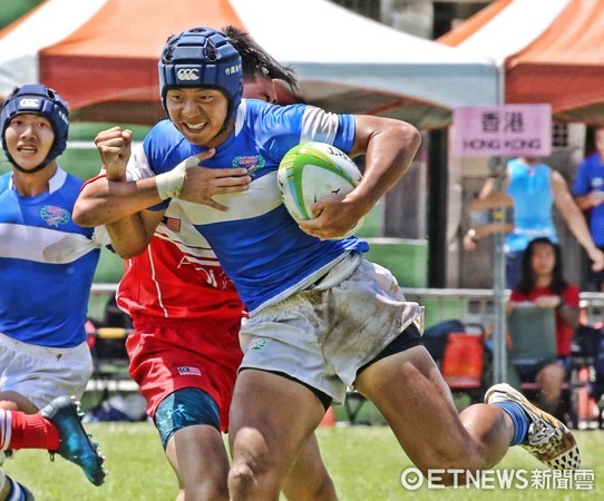 ▲中華U17橄欖球隊。（圖／記者張克銘攝）