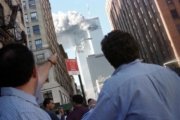 ▲▼ 美國「9-11事件」16周年　全國降半旗致哀。（圖／路透社）