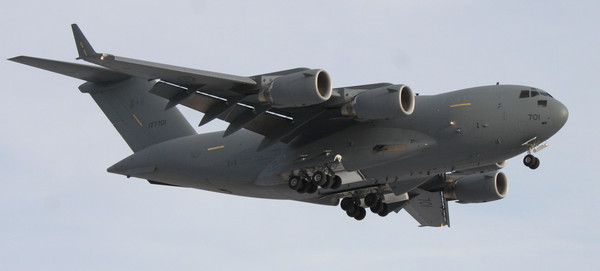 ▲加拿大空軍C-17運輸機。（圖／取自維基百科）
