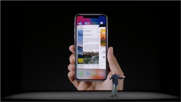 Apple iPhone X 發表。（圖／翻攝字官網）