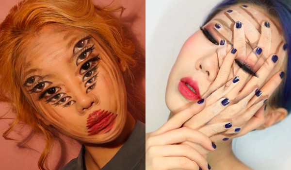 ▲南韓藝術家Dain Yoon做人頭指甲彩繪（圖／翻攝自designdain Instagram）