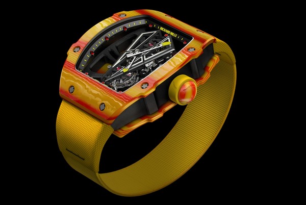 ▲Richard Mille為納達爾推出陀飛輪腕錶（圖／品牌提供）