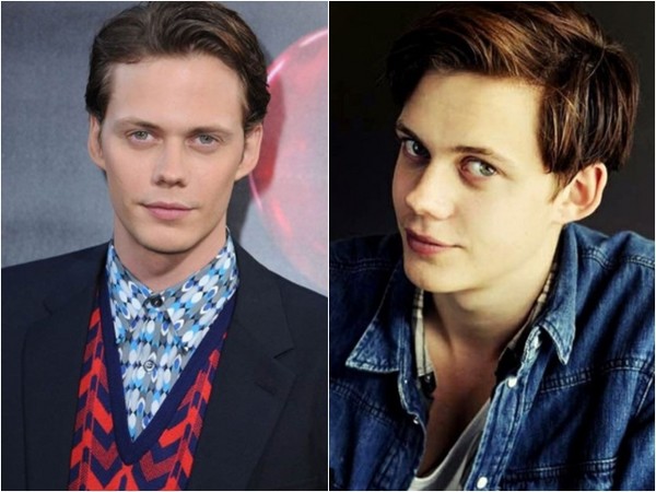 比爾史柯斯嘉（Bill Skarsgard）小丑笑。（圖／翻攝自比爾史柯斯嘉IG）