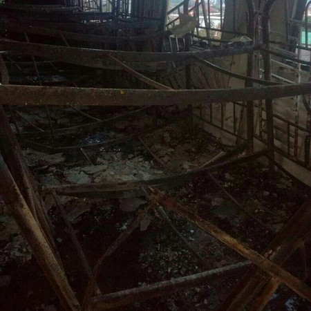 ▲▼馬來西亞一間伊斯蘭學校宿舍大火25死。（圖／路透社）