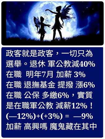 ▲▼ 軍公教調薪將被年改方案吃掉？行政院駁斥「假新聞」。（圖／行政院提供）