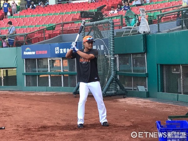 ▲統一獅劉芙豪。（圖／記者楊舒帆攝）