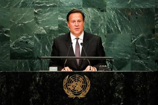 ▲▼ 巴拿馬總統瓦雷拉（Juan Carlos Varela）。（圖／路透社）