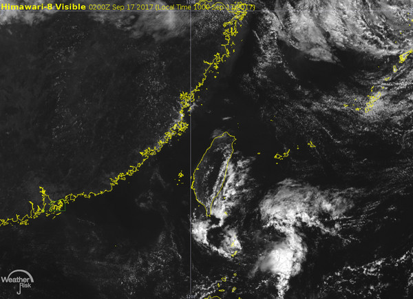 全台天氣穩定，東南部從周四開始，降雨機率就會提高。（圖／翻攝自氣象達人彭啟明臉書）