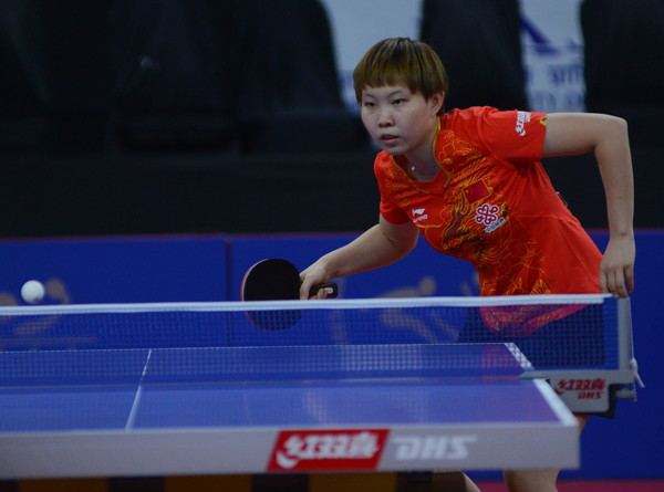 ▲亞洲盃桌球賽女子組金牌朱雨玲    。（圖／ITTF官網）