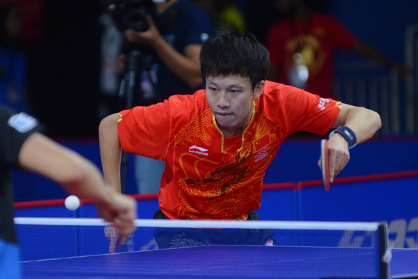 ▲亞洲盃桌球賽男子組金牌，中國林高遠   。（圖／ITTF官網）
