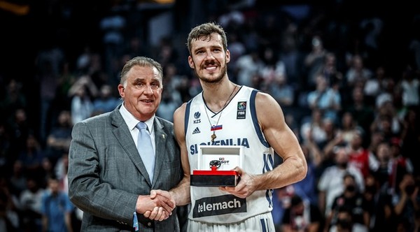 ▲卓吉奇獲歐錦賽MVP，斯洛維尼亞歐錦賽奪冠。（圖／翻攝自FIBA官網）