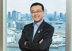 日本東芝副社長小林清志（圖）因假帳下台，當地媒體也大肆報導。