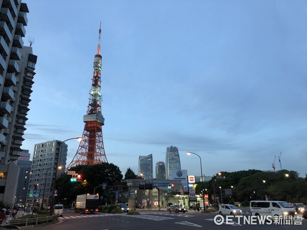 ▲iPhone 8開箱初試,東京鐵塔。（圖／記者洪聖壹攝）