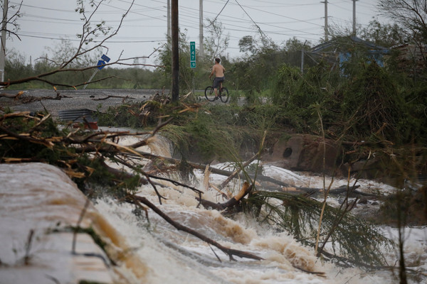 ▲▼颶風瑪莉亞重創波多黎各。（圖／路透社）