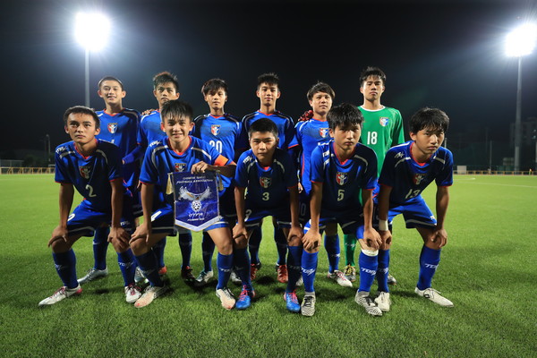▲亞足聯U16資格賽，中華隊(藍)、北韓(紅) 。（圖／中華足協提供）