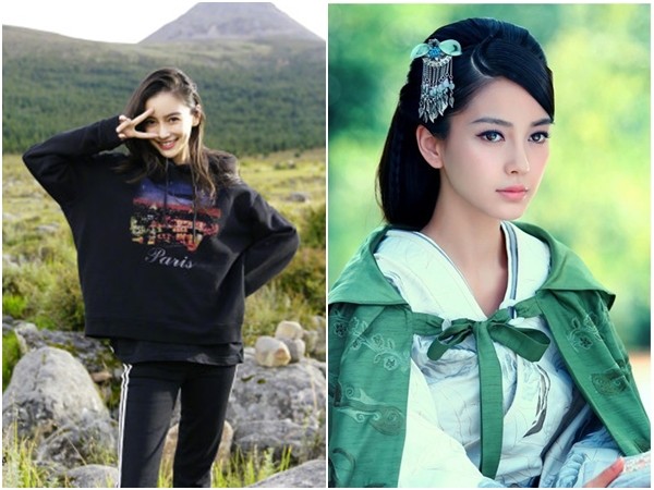 Angelababy。（圖／翻攝自Angelababy微博／中視提供）