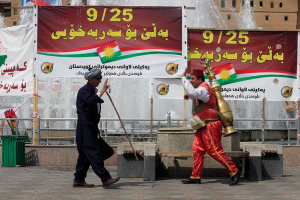 ▲▼庫德斯坦9月25日舉行獨立公投。（圖／路透社）