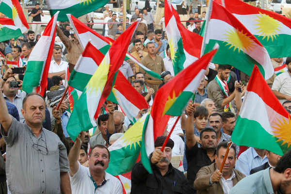 ▲▼庫德斯坦9月25日舉行獨立公投。（圖／路透社）
