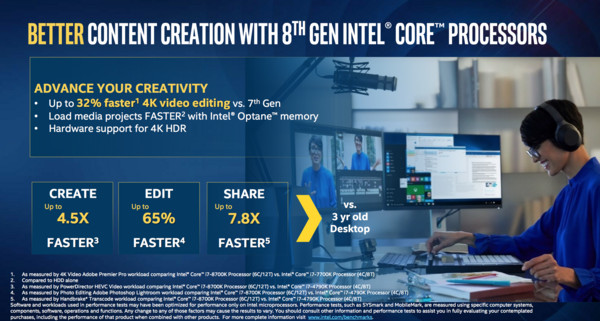 增至六核、效能提升！Intel第八代Coffee Lake-S處理器亮相。（圖／取自官網）