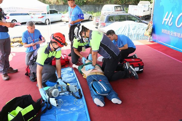 ▲竹市消防局奪全情境高品質CPR競賽冠亞軍。（圖／新竹市消防局提供）