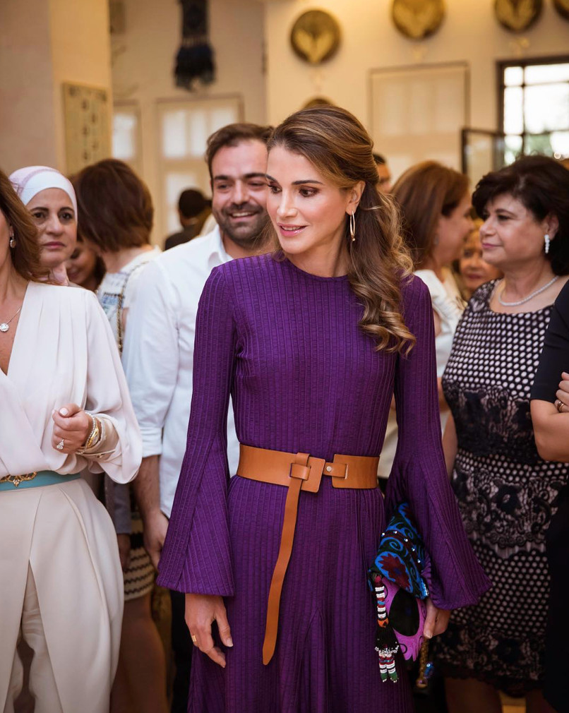 ▲約旦拉尼婭王后。（圖／翻攝Queen Rania IG）