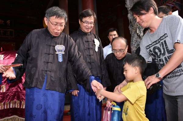 ▲▼柯文哲出席祭孔大典。（圖／台北市政府提供）