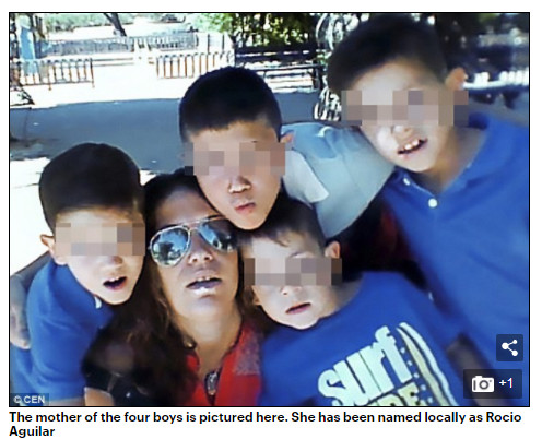 西班牙4名小兄弟以為媽媽感冒睡著，竟伴母屍一週，甚至照常上下學。（圖／翻攝自每日郵報）