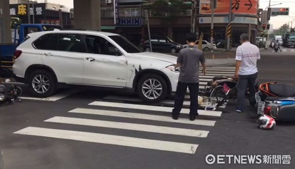 BMW男酒駕撞6車，釀1死5傷。（圖／記者莊雅婷翻攝）