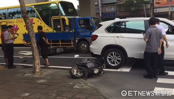 BMW男酒駕撞6車，釀1死5傷。（圖／記者莊雅婷翻攝）