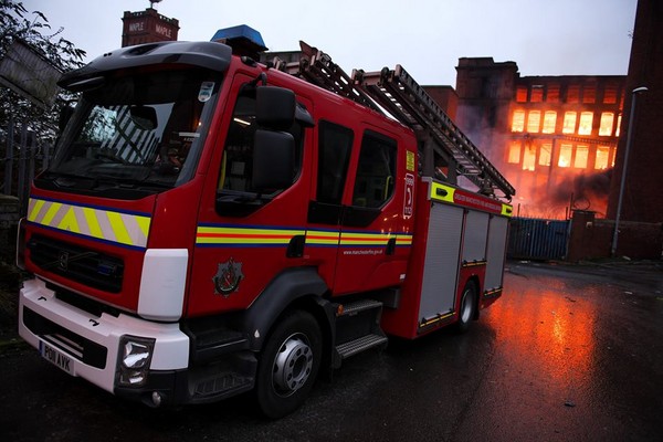 ▲▼曼徹斯特消防局。（圖／翻攝自Greater Manchester Fire and Rescue Service (GMFRS)臉書）