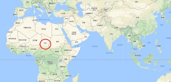 ▲▼ 查德, Republic of Chad。（圖／翻攝自Google Map）