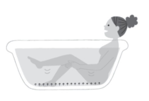 ▲泡澡的好處。（圖／天下雜誌提供）