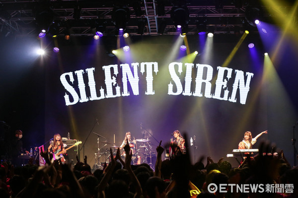▲日本女子樂團Silent Siren演唱會。（圖／記者林世文攝）