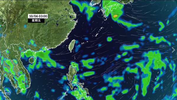 東北風稍有秋涼氣氛，周四五緩回溫。（圖／翻攝自氣象達人彭啟明臉書）