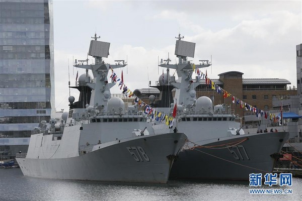 ▲▼ 中國海軍第二十六批護航編隊造訪倫敦。（圖／翻攝自新華網）