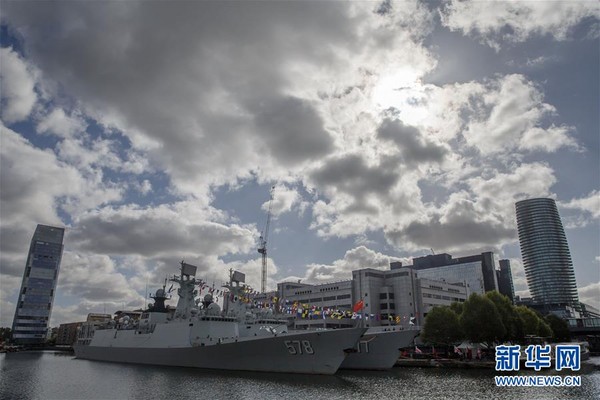 ▲▼ 中國海軍第二十六批護航編隊造訪倫敦。（圖／翻攝自新華網）